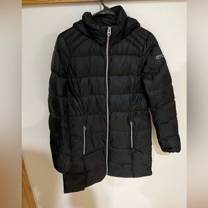 Lucky brand black puffer coat